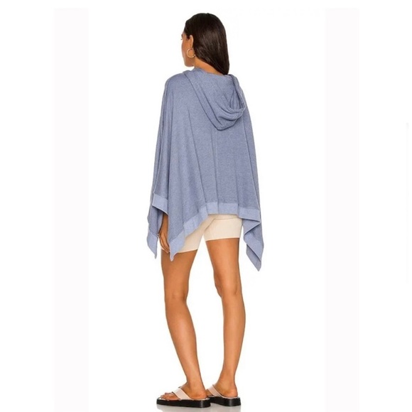 Lovers and Friends Antoine Poncho in Serenity Blue - Picture 3 of 7